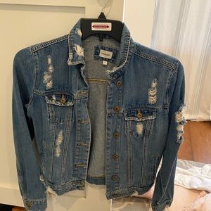 Super cute jean jacket!